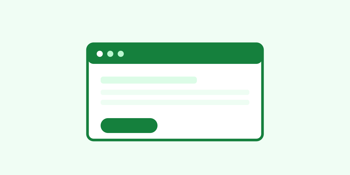 The benefits of good user experience - illustration of a user interface